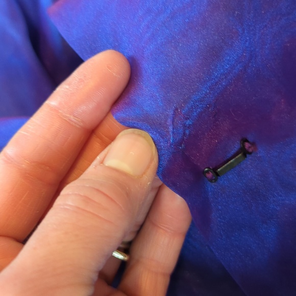 Iridescent Vintage Cocktail Dress - Picture 6 of 7